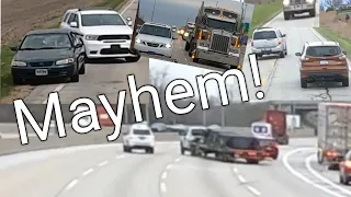 Crazy Drivers Turn An Easy Run Into Chaos!