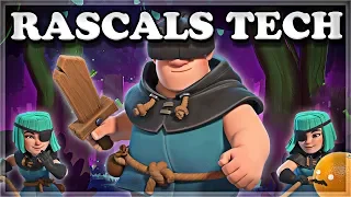 How to Counter and Use Rascals Tech | Clash Royale 🍊