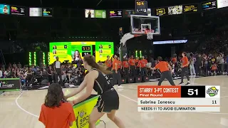 Sabrina Ionescu MAKES HISTORY With 37 PTS In Final Rnd Of Starry 3-PT Contest | July 14, 2023