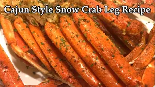 HOW TO PREPARE THE MOST AMAZING CAJUN STYLE SNOW CRAB LEGS RECIPE