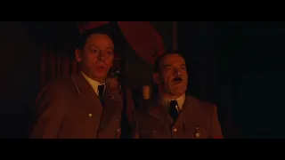 Бесславные ублюдки сцена (Еврейская месть) Гитлер