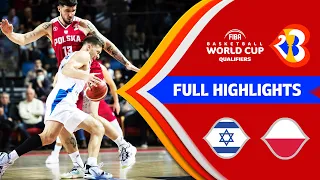 Israel - Poland | Full Highlights - #FIBAWC 2023 Qualifiers