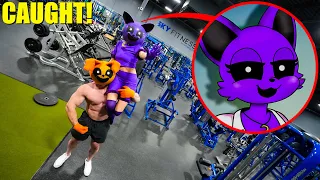 I CAUGHT CATNAP AND DOGDAY BEING SUS AT THE GYM IN REAL LIFE! (POPPY PLAYTIME CHAPTER 3)
