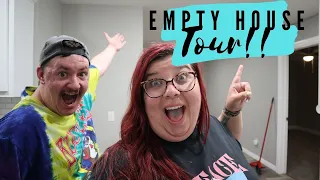 Empty House Tour... FINALLY! | We Bought A House!