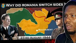 Why did Romania switch sides in WW2 | Reaction