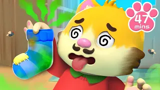 Baby's Dirty Socks | Good Habits Song | Nursery Rhymes & Kids Song | Mimi and Daddy