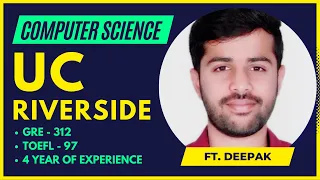UC Riverside MS CS | ft Deepak X Nitinkumar Gove | MS IN USA | MS IN Computer Science In USA