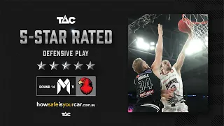 Round 14: TAC 5-Star Rated Defensive Play