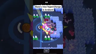 Buzz’s new hypercharge is broken… #brawlstars #brawlstarsgame #supercell #spenlc #gaming #brawltalk