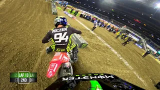 GoPro: Adam Cianciarulo | 2021 Monster Energy Supercross | Indianapolis 1 | 450 Main Highlights