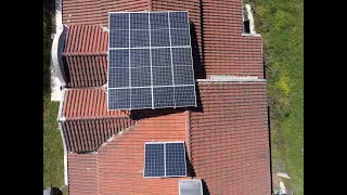5 Kw φωτοβολταϊκά σε στέγη & backup Μπαταρίας για blackout της ΔΕΗ, συνολικό κόστος κάτω από 3000 Ε!