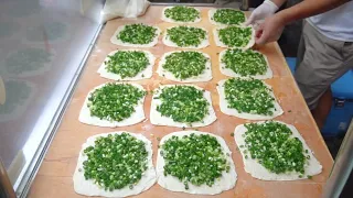 Special Scallion Pancakes And Lemon Milk / 不一樣的手作蔥餅和特調檸檬牛奶 - Taiwanese Street Food