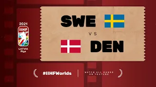 Highlights | DENMARK vs SWEDEN | #IIHFWorlds 2021