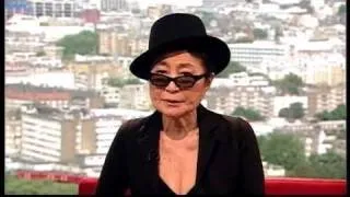 Yoko Ono talks about if John Lennon was 70 (Andrew Marr Show, 19.9.10)