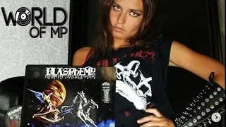 Евгения (Sister_Destroyer) показывает свою коллекцию (пластинки, диски, кассеты) Blasphemy