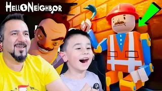 HELLO NEIGHBOR GİZEMLİ OYUNCAK ADAMIN SIRRI NE?! | HELLO NEIGHBOR #5