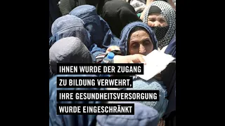 Afghanistan: Frauenrechte sind Menschenrechte!