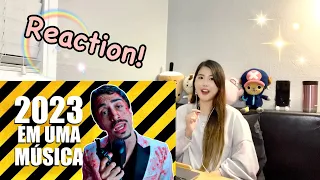 2023 EM UMA MÚSICA -  Lucas Vinícius | (Foreigner Reaction Video)