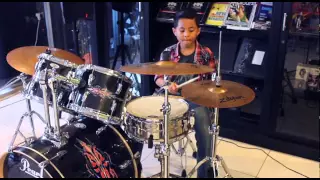 Sugar - Maroon 5 (Drum Cover by Ega , 7 years old)