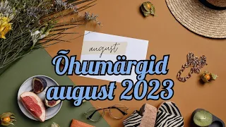 💨 Õhumärgid. August 2023