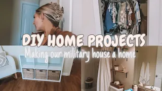 NEW HOME UPDATES | DAY IN THE LIEE MOM OF THREE | MILITARY HOUSE | Alexis Green