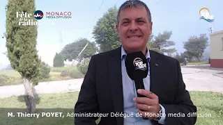 Fête de la radio  2024  - Thierry POYET de Monaco Media Diffusion