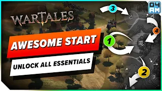 AWESOME Starting Route in Wartales: Unlock Everything You Need Early Game!