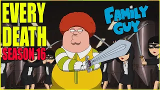 Every Death in Family Guy Season 16 | Kill Count