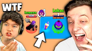 Ich PRANKE Brawl Stars ANFÄNGER mit GEHEIMEN TRICKS, bis er AUSRASTET! 🤣 mit Lumexx