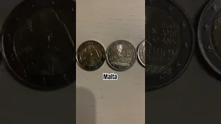 Monete da 2 euro- collezione numismatica