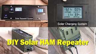 DIY Solar HAM/GMRS Repeater - Self-Contained Weatherproof