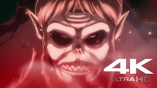[4K] Beast Titan Destroys The Airships | Attack on Titan Final Season Part 3
