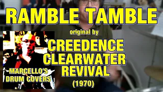 Ramble Tamble drum cover-Marcello's Drum Covers