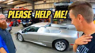 Мой Lamborghini Diablo стонет от БОЛИ!