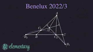 A short geometry problem from the Benelux Math Olympiad