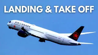 [4K] Airplane Spotting for 30 minutes | Landing and Taking off✈ | YVR Airport🇨🇦