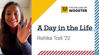Day in the Life with senior, Rishika Todi 🖤💛