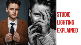 Studio Portrait Photography Tutorial with Strobes and Continuous Lighting