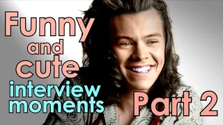Harry Styles - Funny and cute interview moments {Part 2}