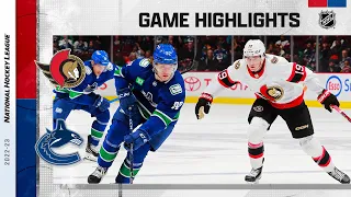 Senators @ Canucks 3/11 | NHL Highlights 2023