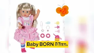 Новинка: BABY BORN 36 см. Младшая сестричка. #babyborn #zapfcreation #кукла