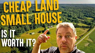 Small house Big Land 62 acre Farm Tour, Ponds+Barns, House and Land for Sale in Kentucky