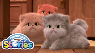 S1 EP14 Three Noisy Kittens l Badanamu Stories l Nursery Rhymes & Kids Songs