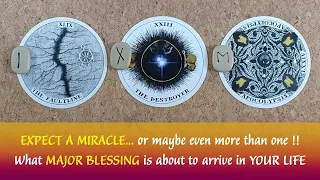 Expect a Miracle! 👉💥😇🪶What Major Blessing is coming into YOUR LIFE💥🪶💥    #timelesstarotreading