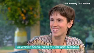 'Off grid' parents whose child took a wee live on This Morning visited by social services after 'vin