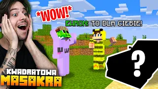 Miałem odejść z Kwadratowej, ale EWRON dał mi... (Minecraft Kwadratowa Masakra)