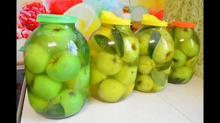 ЯБЛОКИ МОЧЕНЫЕ  в БАНКАХ ! Самый настоящий  и самый простой рецепт моченых яблок!