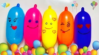Making Slime with Funny Balloons - Satisfying Slime Video - #8 | Elena Slime