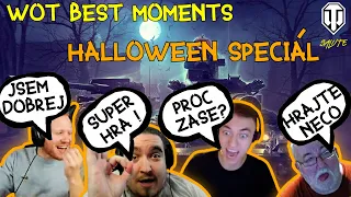 TO JSOU SPOLUHRÁČI!! |WOT Best Moments Halloweenský speciál #1| [CZ/SK]