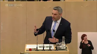 Karl Nehammer ÖVP   Nationalratssitzung vom 30.01.2019 um 09:05 Uhr